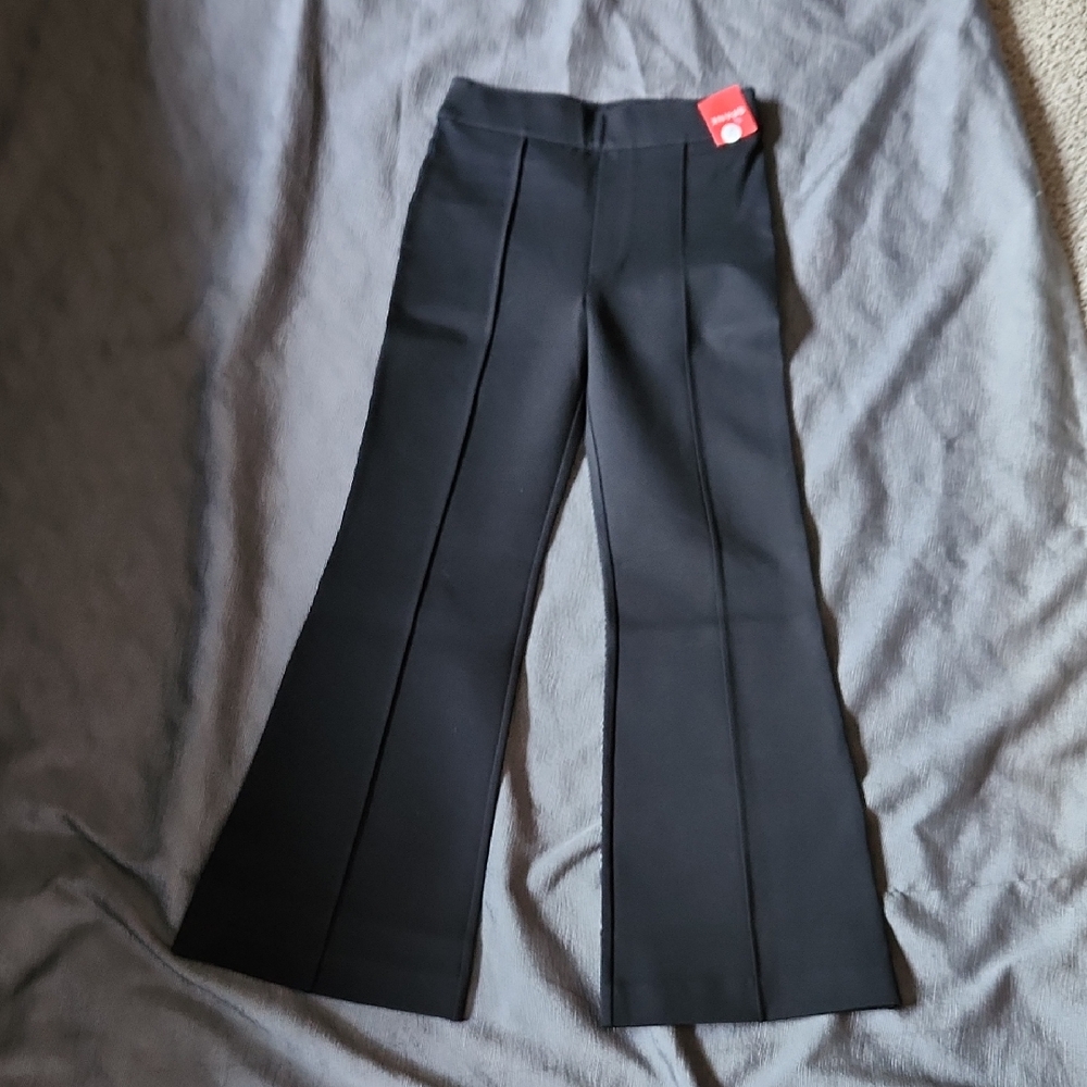 SPANX Black Petite In Ponte Pants
